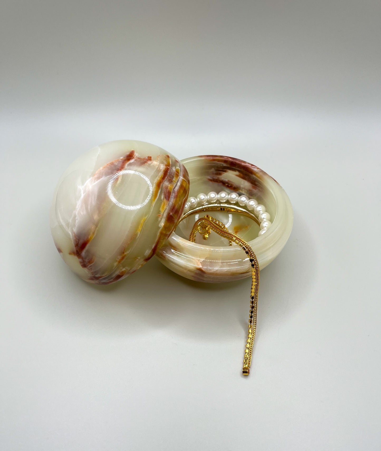 Trinket Box Onyx - Ball Candy Onyx