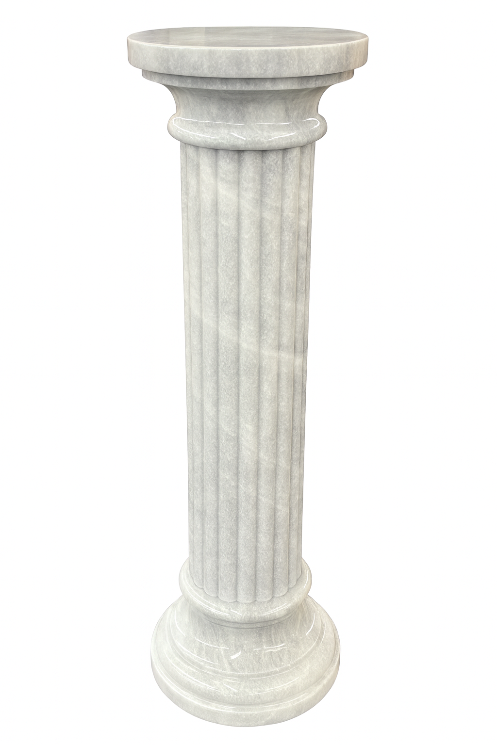 White Marble Pedestal