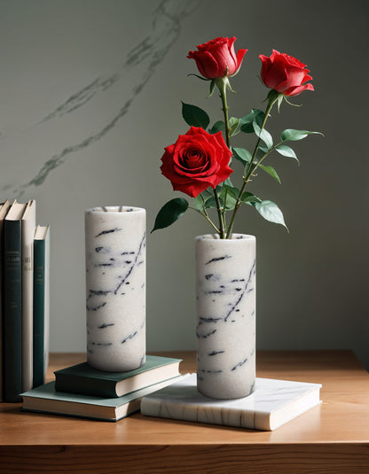 Marble Vase - Moon Tumbler