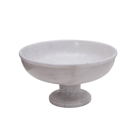 Marble Fruit Bowl - Bliss Bowl White