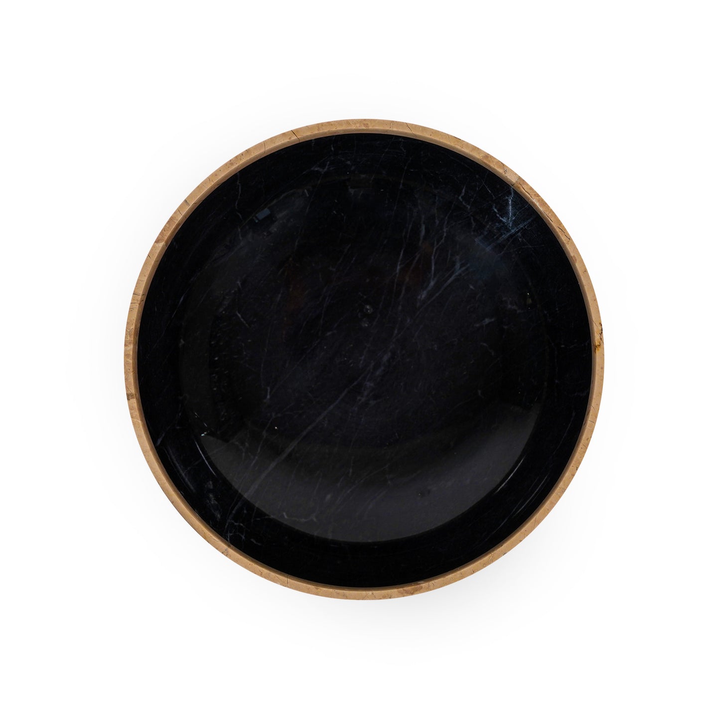 Marble Bowl  - Halo Bowl Black