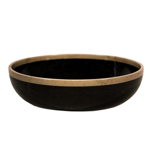 Marble Bowl  - Halo Bowl Black