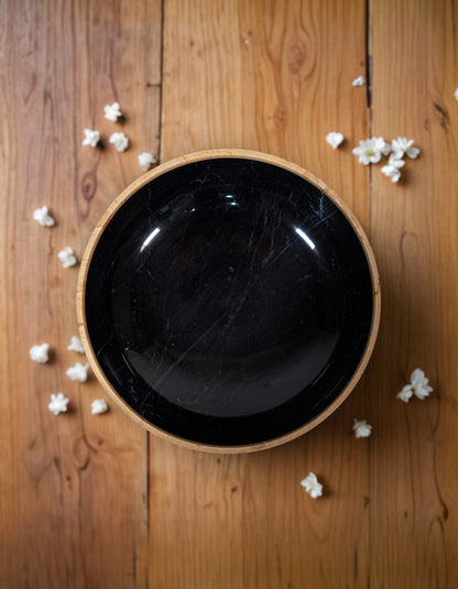 Marble Bowl  - Halo Bowl Black