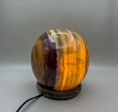 Onyx Lamp - Ball Desk