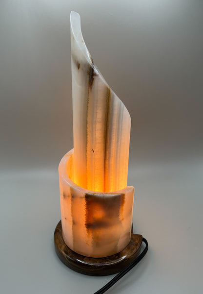 Onyx Lamp - Spiral Craft